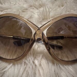 Tom Ford Tan Sunglasses